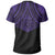 Skull Circle Polynesian T Shirt Purple Skull Style - Polynesian Pride