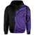 Hawaii Polynesian Hoodie In My Heart Ryan Style Purple - Polynesian Pride