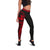 Pohnpei Women's Leggings - Micronesian Red Version - Polynesian Pride