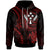 Kosrae Custom Hoodie Red Turtle Unisex Red - Polynesian Pride