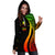 Yap Women's Hoodie Dress - Reggae Polynesian Tentacle Tribal Pattern - Polynesian Pride