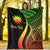 Nauru Custom Personalised Premium Blanket - Reggae Polynesian Tentacle Tribal Pattern - Polynesian Pride