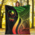 Yap Premium Blanket - Reggae Polynesian Tentacle Tribal Pattern - Polynesian Pride