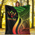 Kosrae Custom Personalised Premium Blanket - Reggae Polynesian Tentacle Tribal Pattern - Polynesian Pride