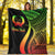 Pohnpei Custom Personalised Premium Blanket - Reggae Polynesian Tentacle Tribal Pattern - Polynesian Pride