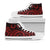 Pohnpei High Top Shoes - Red Tentacle Turtle - Polynesian Pride