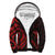 Palau Sherpa Hoodie - Red Tentacle Turtle Red - Polynesian Pride