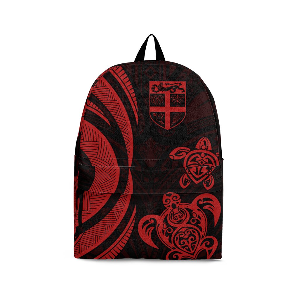 Fiji Backpack - Red Tentacle Turtle Red - Polynesian Pride