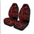 Tokelau Car Seat Covers - Red Tentacle Turtle - Polynesian Pride