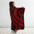 Yap Hooded Blanket - Red Tentacle Turtle - Polynesian Pride