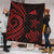 Tokelau Premium Quilt - Red Tentacle Turtle - Polynesian Pride