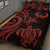 Pohnpei Quilt Bed Set - Red Tentacle Turtle - Polynesian Pride