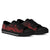 Niue Low Top Canvas Shoes - Red Tentacle Turtle - Polynesian Pride