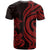 Nauru T Shirt Red Tentacle Turlte - Polynesian Pride