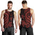 Marshall Islands Men's Tank Top - Red Tentacle Turtle Crest - Polynesian Pride