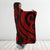 Samoa Hooded Blanket - Red Tentacle Turtle - Polynesian Pride