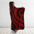 Tokelau Hooded Blanket - Red Tentacle Turtle - Polynesian Pride