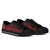 Hawaii Low Top Canvas Shoes - Red Tentacle Turtle - Polynesian Pride