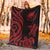 Federated States of Micronesia Premium Blanket - Red Tentacle Turtle - Polynesian Pride