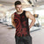 Yap Men's Tank Top - Red Tentacle Turtle - Polynesian Pride