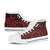 Pohnpei High Top Shoes - Red Tentacle Turtle - Polynesian Pride