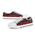 Fiji Low Top Canvas Shoes - Red Tentacle Turtle - Polynesian Pride