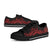 Pohnpei Low Top Canvas Shoes - Red Tentacle Turtle - Polynesian Pride