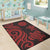 Tahiti Area Rug - Red Tentacle Turtle - Polynesian Pride