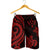 Kosrae Men's Short - Red Tentacle Turtle - Polynesian Pride