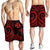 Wallis and Futuna Men's Short - Red Tentacle Turtle - Polynesian Pride