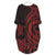 Marshall Islands Batwing Pocket Dress - Red Tentacle Turtle Crest - Polynesian Pride