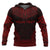 Kanaka Maoli Polynesian Chief Custom Hoodie Red Version - Polynesian Pride