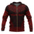 Samoa Polynesian Chief Custom Zip up Hoodie Red Version - Polynesian Pride