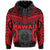 Hawaii Polynesian Tribal Coat of Arms Hoodie Red Mark Style - Polynesian Pride