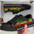 Fiji Low Top Canvas Shoes - Reggae Tentacle Turtle Crest - Polynesian Pride