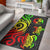 Tonga Area Rug - Reggae Tentacle Turtle Reggae - Polynesian Pride