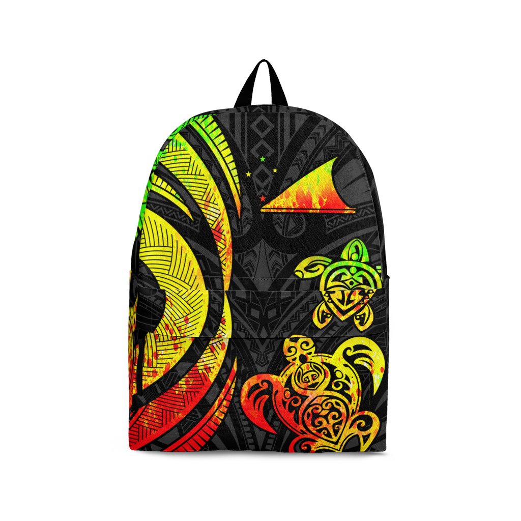 Tokelau Backpack - Reggae Tentacle Turtle Reggae - Polynesian Pride