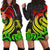 Niue Women Hoodie Dress - Reggae Tentacle Turtle Reggae - Polynesian Pride