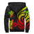 Chuuk Sherpa Hoodie - Reggae Tentacle Turtle - Polynesian Pride