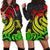 Papua New Guinea Women Hoodie Dress - Reggae Tentacle Turtle Reggae - Polynesian Pride