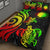 Northern Mariana Islands Quilt Bed Set - Reggae Tentacle Turtle - Polynesian Pride