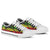 Niue Low Top Canvas Shoes - Reggae Tentacle Turtle - Polynesian Pride