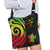 Fiji Boho Handbag - Reggae Tentacle Turtle Crest - Polynesian Pride