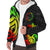 Cook Islands Sherpa Hoodie - Reggae Tentacle Turtle - Polynesian Pride