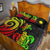 Marshall Islands Quilt Bed Set - Reggae Tentacle Turtle - Polynesian Pride