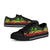 Federated States of Micronesia Low Top Canvas Shoes - Reggae Tentacle Turtle - Polynesian Pride