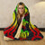 Federated States of Micronesia Hooded Blanket - Reggae Tentacle Turtle - Polynesian Pride