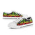 Fiji Low Top Canvas Shoes - Reggae Tentacle Turtle - Polynesian Pride