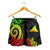 Tokelau Women's Short - Reggae Tentacle Turtle - Polynesian Pride