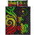 Chuuk Quilt Bed Set - Reggae Tentacle Turtle - Polynesian Pride